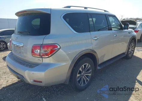2019 Nissan Armada Sl из США, поврежденный, VIN JN8AY2ND7KX009264